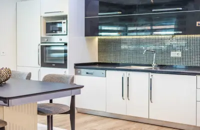 Fully Furnished 2+1 Beachfront Duplex Penthouse in Alanya Kestel