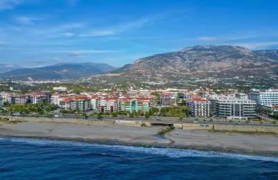 Fully Furnished 2+1 Beachfront Duplex Penthouse in Alanya Kestel