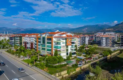 Fully Furnished 2+1 Beachfront Duplex Penthouse in Alanya Kestel