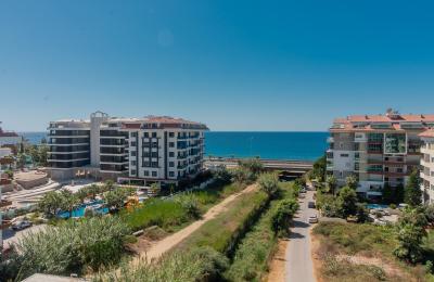 Unique Property in Alanya Kestel: Sea View 2+1 Apartment with a Separate Studio Unit