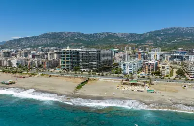 Alanya Mahmutlar'da Denize Sıfır Özel Plajlı 5+2 Ultra Lüks Kupon Penthouse | Vatandaşlığa Uygun