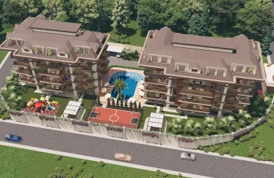 Luxury Apartments for Sale in Alanya Center 300m to Beach