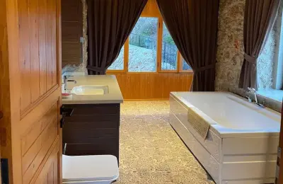 5+2 Luxury Detached Stone Mansion with 839 m² Plot Built with Tosmur Stone in Alanya