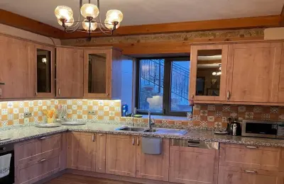 5+2 Luxury Detached Stone Mansion with 839 m² Plot Built with Tosmur Stone in Alanya