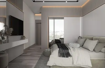 Luxury 4+1 Detached Villas for Sale with Private Garden & Underfloor Heating in Altıntaş, Antalya