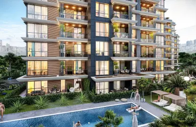 Ультрароскошные Умные Квартиры 2+1 в Анталии Алтынташ | Sky Diamond