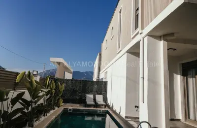 Citizenship Eligible Luxury Detached Villas with Private Pool in Antalya Dosemealti