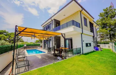 4+1 Luxury Detached Villa with Private Pool in Antalya Dosemealti Yesilbayir