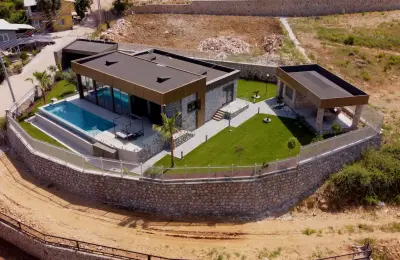 The Hidden Sanctuary in Antalya: Brand New 3+1 Ultra-Luxury Mountain Villa with Infinity Pool