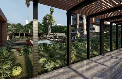 Sea View Luxury Apartments for Sale in Antalya Konyaalti Arapsuyu 150m to Beach