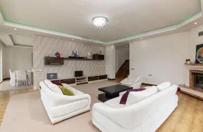 5+1 Luxury Detached Villa for Sale in Antalya Konyaalti Hisarcandir
