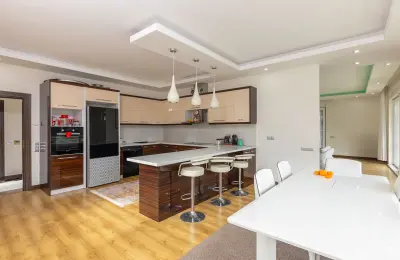 5+1 Luxury Detached Villa for Sale in Antalya Konyaalti Hisarcandir