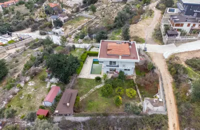 5+1 Luxury Detached Villa for Sale in Antalya Konyaalti Hisarcandir
