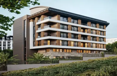 Konyaaltı Hurma'da Doğa ile İç İçe, Yüz Tanıma Sistemli ve Sonsuzluk Havuzlu Premium 60 Dairelik Proje