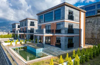Fully Furnished 4+1 Luxury Detached Villa with Private Pool & Sea Views