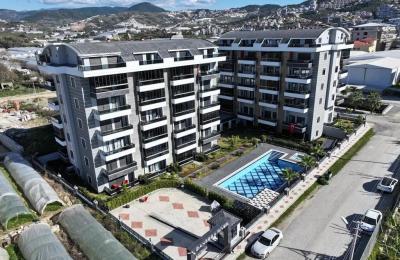 Vanessa River Residence: Kargıcak'ta Nehir Kenarı, 250m Denize Satılık Daireler