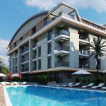 Aura Maris Residence: Умный Дом в Коньяалты – 1 Минута до Университета, Рядом с Пляжем
