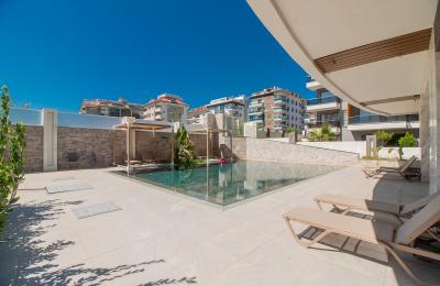 Unique Property in Alanya Kestel: Sea View 2+1 Apartment with a Separate Studio Unit