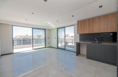 Unique Property in Alanya Kestel: Sea View 2+1 Apartment with a Separate Studio Unit