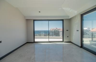 Unique Property in Alanya Kestel: Sea View 2+1 Apartment with a Separate Studio Unit