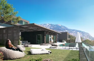 Alanya Bektaş'ta Kesintisiz Manzaralı Malikane