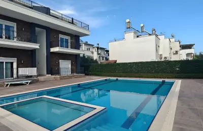 Belek’te akuaparklı Havuzlu Sitede Lüks Satılık 4+1 Dubleks Daire