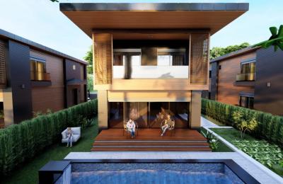 Belek'te Nehir Kenarında, Güvenlikli Site İçinde Satılık Seçkin 4+1 Villalar