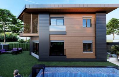 Belek'te Nehir Kenarında, Güvenlikli Site İçinde Satılık Seçkin 4+1 Villalar