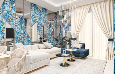 BestHome 44 Gardenia: Элитные готовые квартиры с мебелью и техникой в Демирташ Аланья
