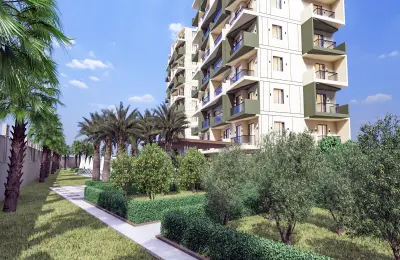 BestHome 44 Gardenia: Элитные готовые квартиры с мебелью и техникой в Демирташ Аланья