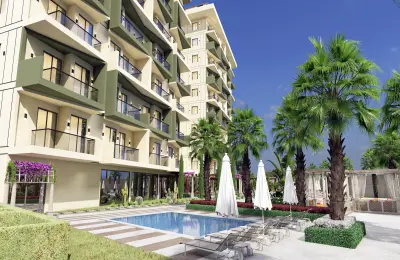 BestHome 44 Gardenia: Элитные готовые квартиры с мебелью и техникой в Демирташ Аланья