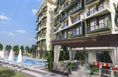 BestHome 44 Gardenia: Элитные готовые квартиры с мебелью и техникой в Демирташ Аланья