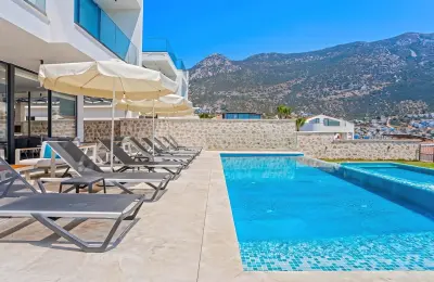 Brand New 6-Bed Villa on 5,400 sqm Plot in Ortaalan, Kalkan