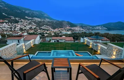 Brand New 6-Bed Villa on 5,400 sqm Plot in Ortaalan, Kalkan