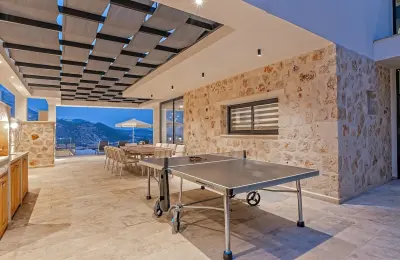 Brand New 6-Bed Villa on 5,400 sqm Plot in Ortaalan, Kalkan