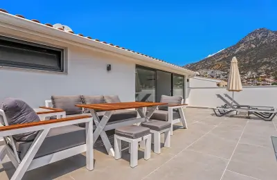 Brand New 6-Bed Villa on 5,400 sqm Plot in Ortaalan, Kalkan