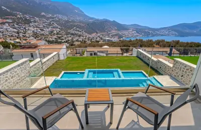 Brand New 6-Bed Villa on 5,400 sqm Plot in Ortaalan, Kalkan
