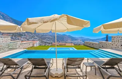 Brand New 6-Bed Villa on 5,400 sqm Plot in Ortaalan, Kalkan