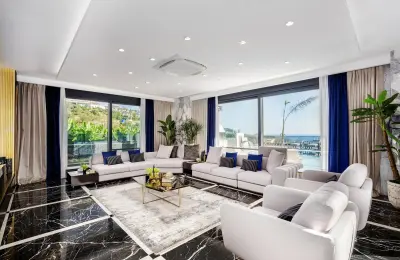 Detached 3-Bedroom Luxury Villa with Panoramic Sea Views in Kargicak Alanya