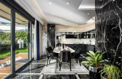 Detached 3-Bedroom Luxury Villa with Panoramic Sea Views in Kargicak Alanya