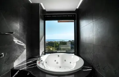 Detached 3-Bedroom Luxury Villa with Panoramic Sea Views in Kargicak Alanya