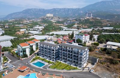 Fully Furnished Brand New 1+1 Apartment in Sea Nature Residence, Alanya Kargicak