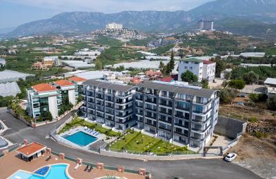 Fully Furnished Brand New 1+1 Apartment in Sea Nature Residence, Alanya Kargicak