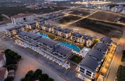 Sunset Park Side: Элитный Комплекс с Бассейном 1200 м² и Теплыми Полами