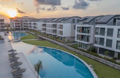Sunset Park Side: Элитный Комплекс с Бассейном 1200 м² и Теплыми Полами