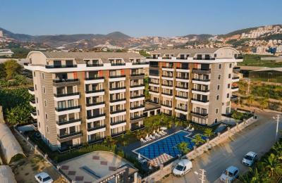 Vanessa River Residence: Kargıcak'ta Nehir Kenarı, 250m Denize Satılık Daireler
