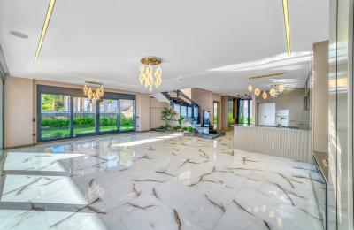 Full Sea & Castle View 4+1 Smart VIP Villa with Private Jacuzzi in Alanya Kestel