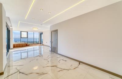 Full Sea & Castle View 4+1 Smart VIP Villa with Private Jacuzzi in Alanya Kestel