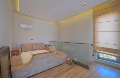 Fully Furnished 4+1 VIP Loft Duplex with Pool View in Casaba Site, Konyaalti