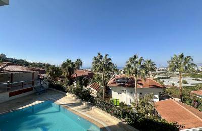 Undisturbed Sea View 4+1 Ultra-Luxury Villa with Underground Garage in Alanya Kargicak